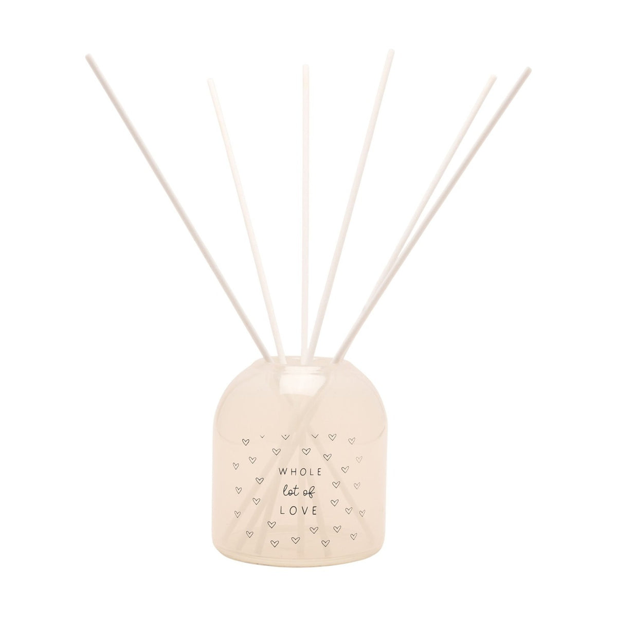 Arched Whole Lot of Love Reed Diffuser 200ml - Cream & Grey