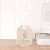 Happy Home Arched Frosted Reed Diffuser 200ml - Cream & Grey