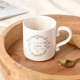 Always Better Together Mug with Inside Words 400ml - Cream
