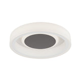 Moca LED Flush Ceiling Light 30W 4000K - White/Mocha