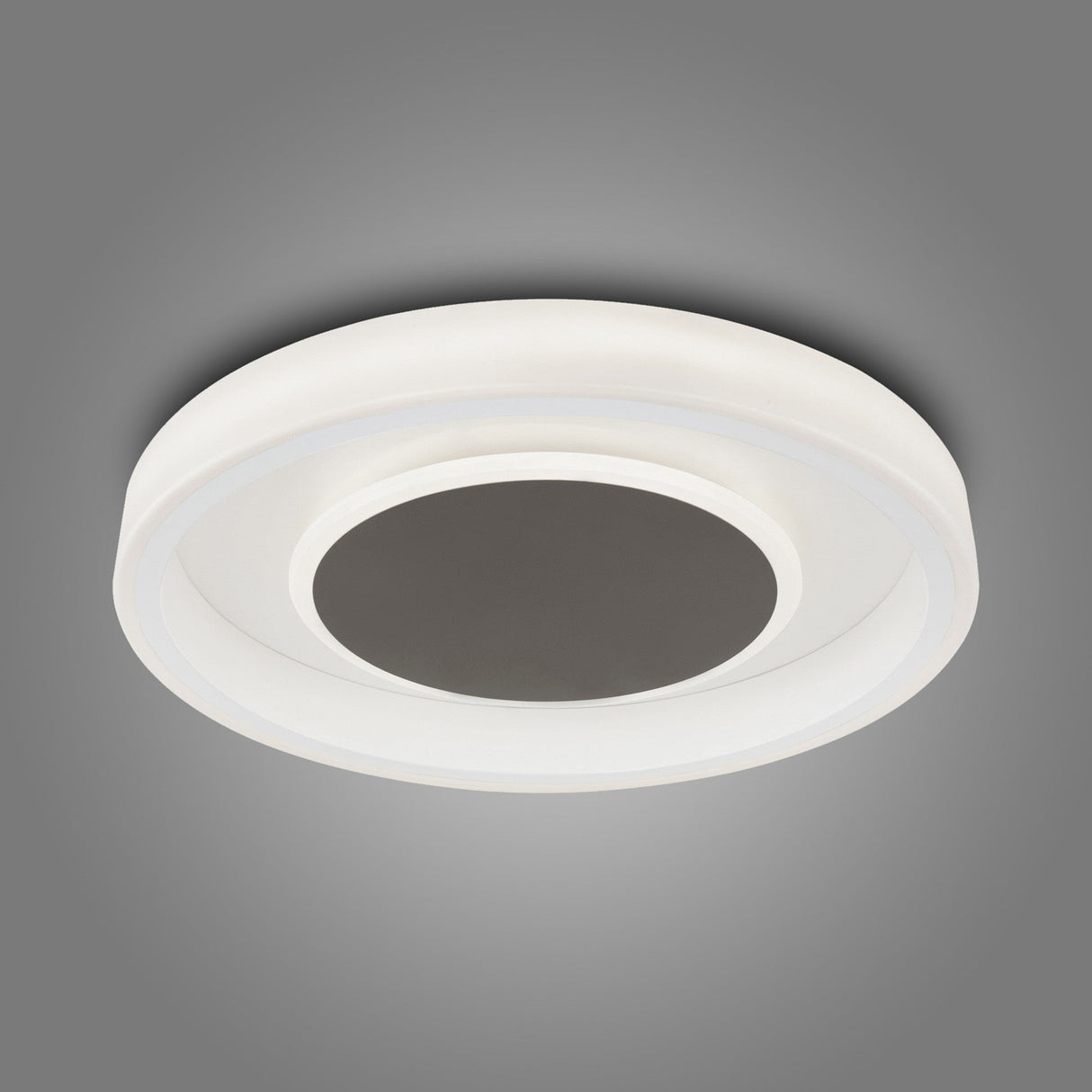 Moca LED Flush Ceiling Light 40W 4000K - White/Mocha