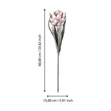 Molave Artificial Flower 60cm - Pink & White