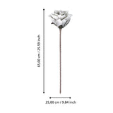 Molave Artificial Flower - Grey & White