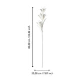 Molave Artificial Flower - White
