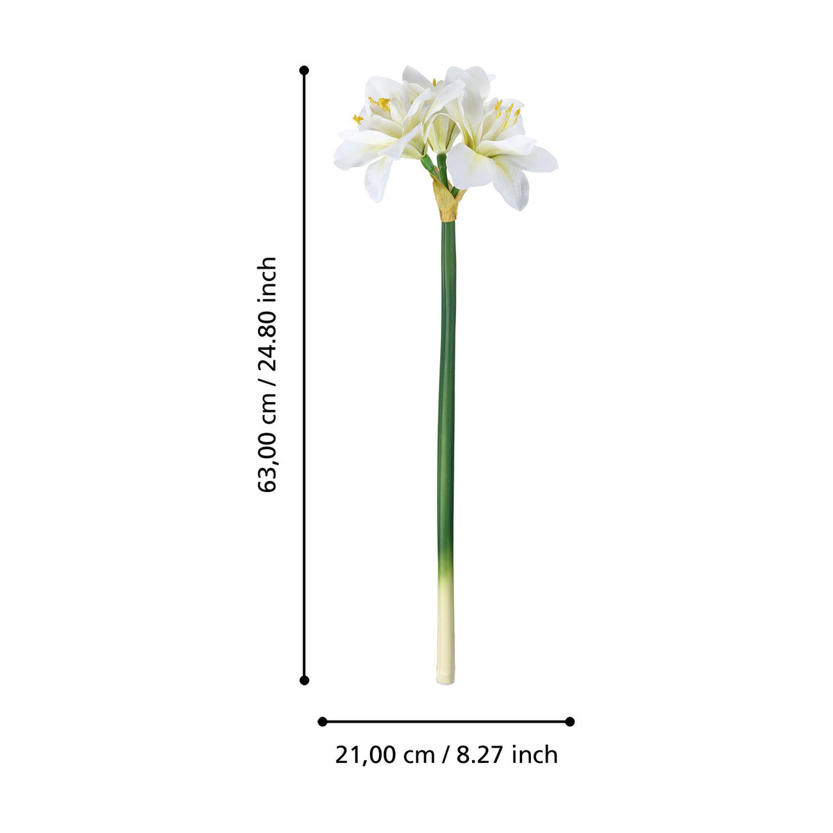 Molave Artificial Lily - White