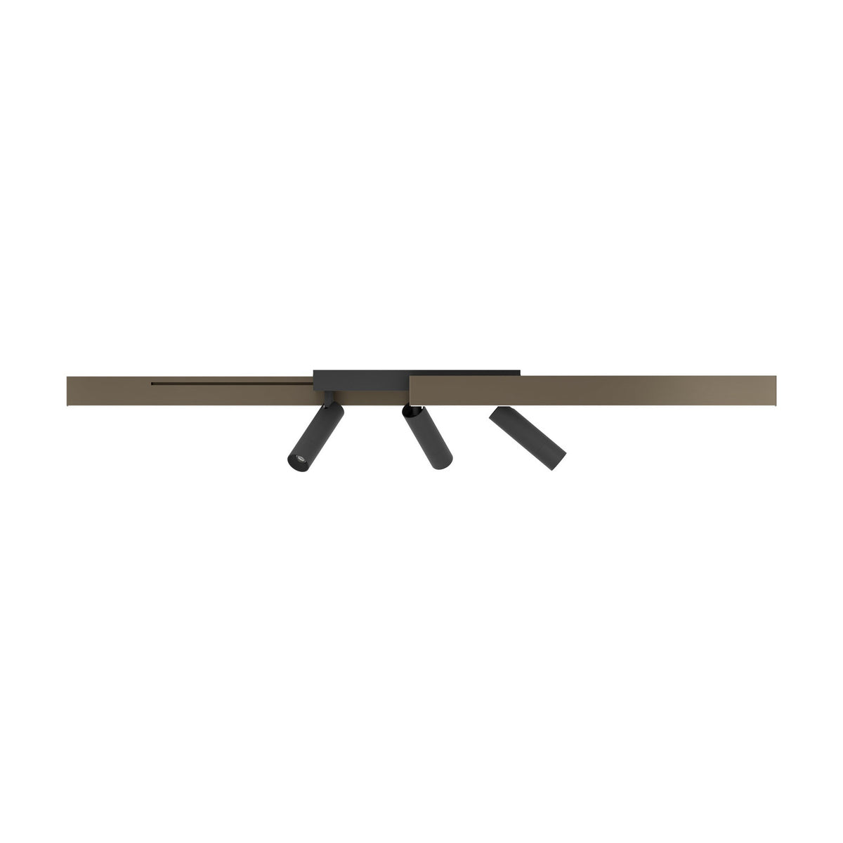Moriscote LED Flush Ceiling Light - Bronze & Black
