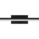 Morne LED Bathroom Mirror Wall Light 16W 4000K - Black