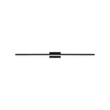Morne LED Bathroom Mirror Wall Light 16W 4000K - Black