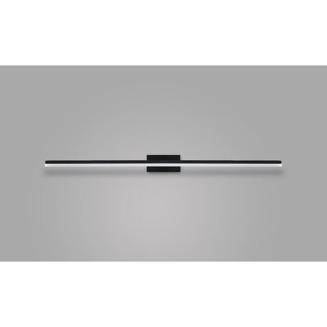 Morne LED Bathroom Mirror Wall Light 16W 4000K - Black