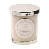 18th Birthday Sandalwood Scented Candle - Cream & Silver