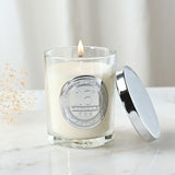 18th Birthday Sandalwood Scented Candle - Cream & Silver