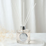 80th Birthday Sandalwood Reed Diffuser 200ml - Clear & Silver