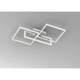 Mural LED Semi-Flush Ceiling Light 48W 3000K - Matt White