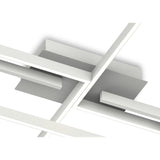 Mural Dimmable LED Semi-Flush Ceiling Light 48W 3000K - Matt White