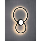Mural Dimmable LED Wall Light 24W 3000K - Black