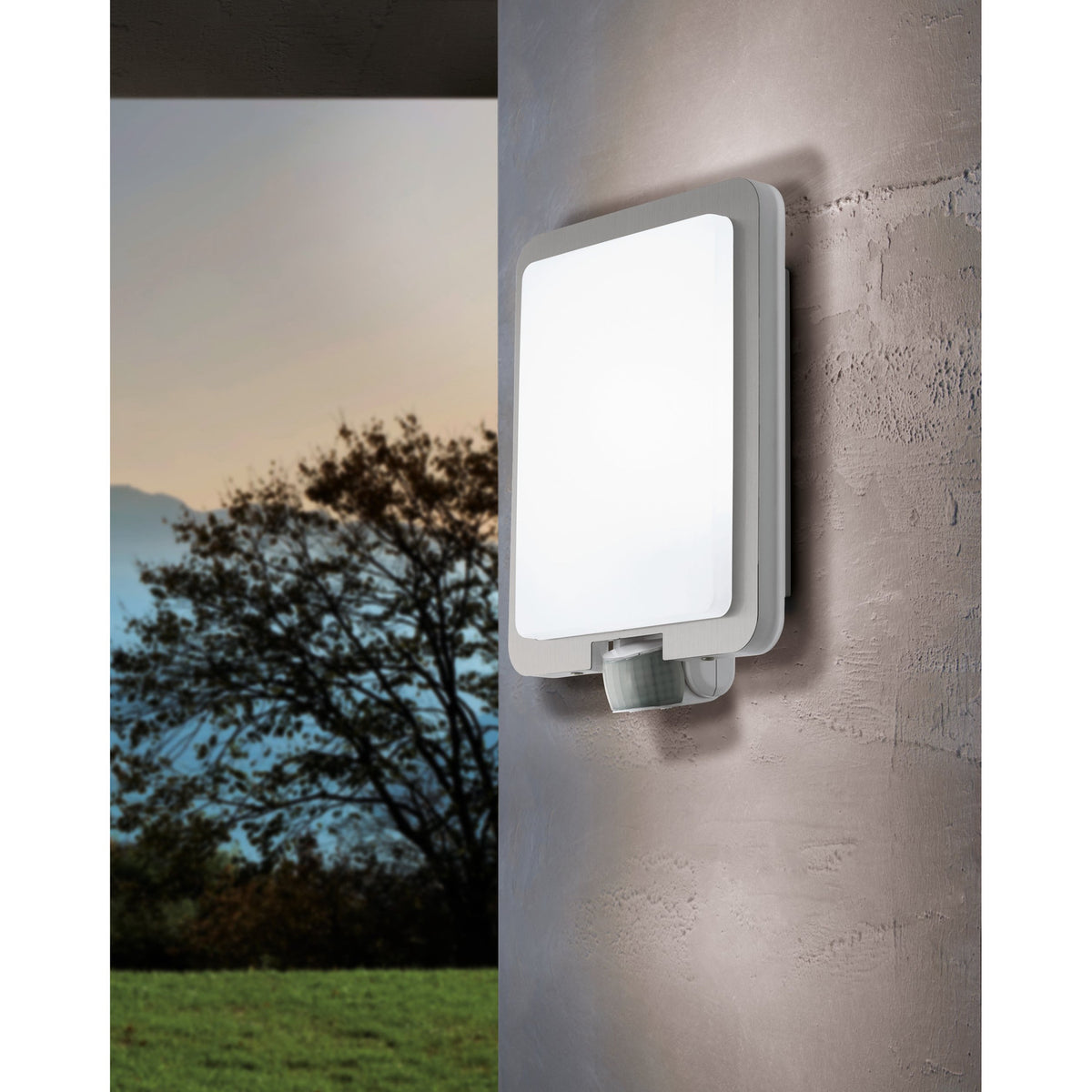 Mussotto Outdoor Wall Light with Motion Sensor