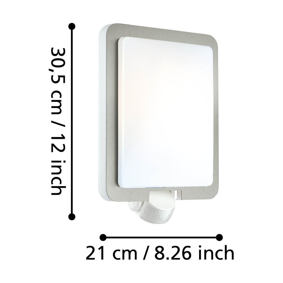 Mussotto Outdoor Wall Light with Motion Sensor
