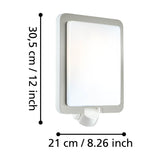 Mussotto Outdoor Wall Light with Motion Sensor