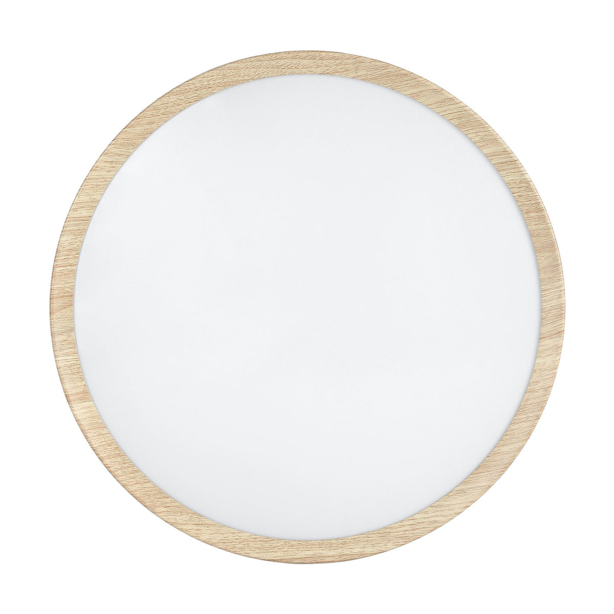 Musurita LED Bathroom Ceiling Light - Natural Wood Effect