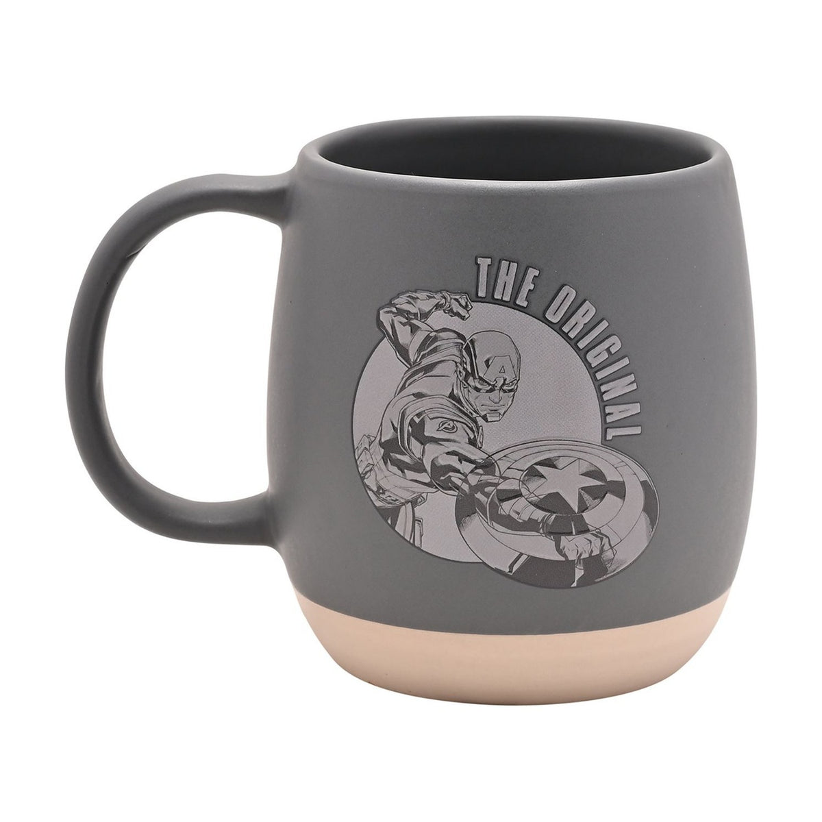 The Avengers Captain America Stoneware Mug 500ml - Grey