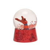 The Avengers Spider-Man Raised Hand Snow Globe - Red & Clear
