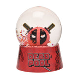 The Avengers Deadpool Resin Snow Globe 10.5cm - Red & Clear