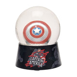 The Avengers Captain America Shield Snow Globe - Navy & Red