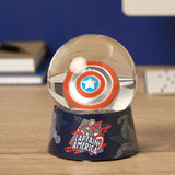The Avengers Captain America Shield Snow Globe - Navy & Red