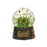 The Avengers I Am Groot Cassette Snow Globe - Green & Brown