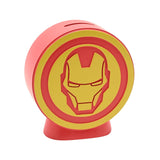 Avengers Iron Man Helmet Emblem Money Box - Red & Yellow