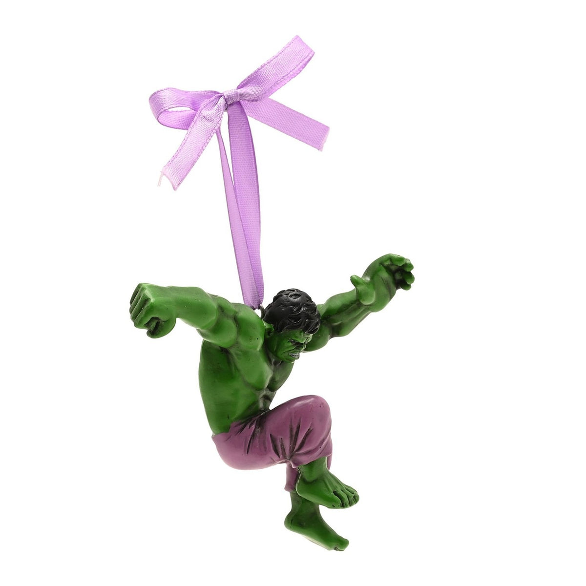 The Avengers Hulk Hanging Resin Tree Decoration - Green & Purple