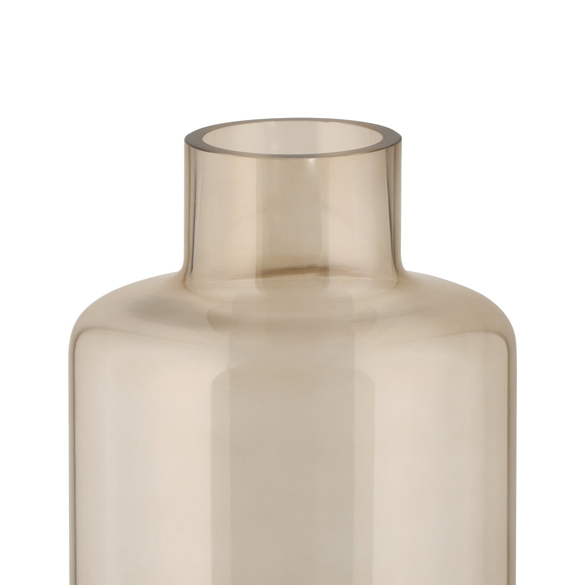 Nabas Glass Vase - Brown