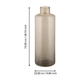 Nabas Glass Vase - Brown