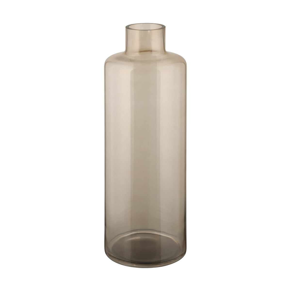 Nabas Glass Vase - Brown