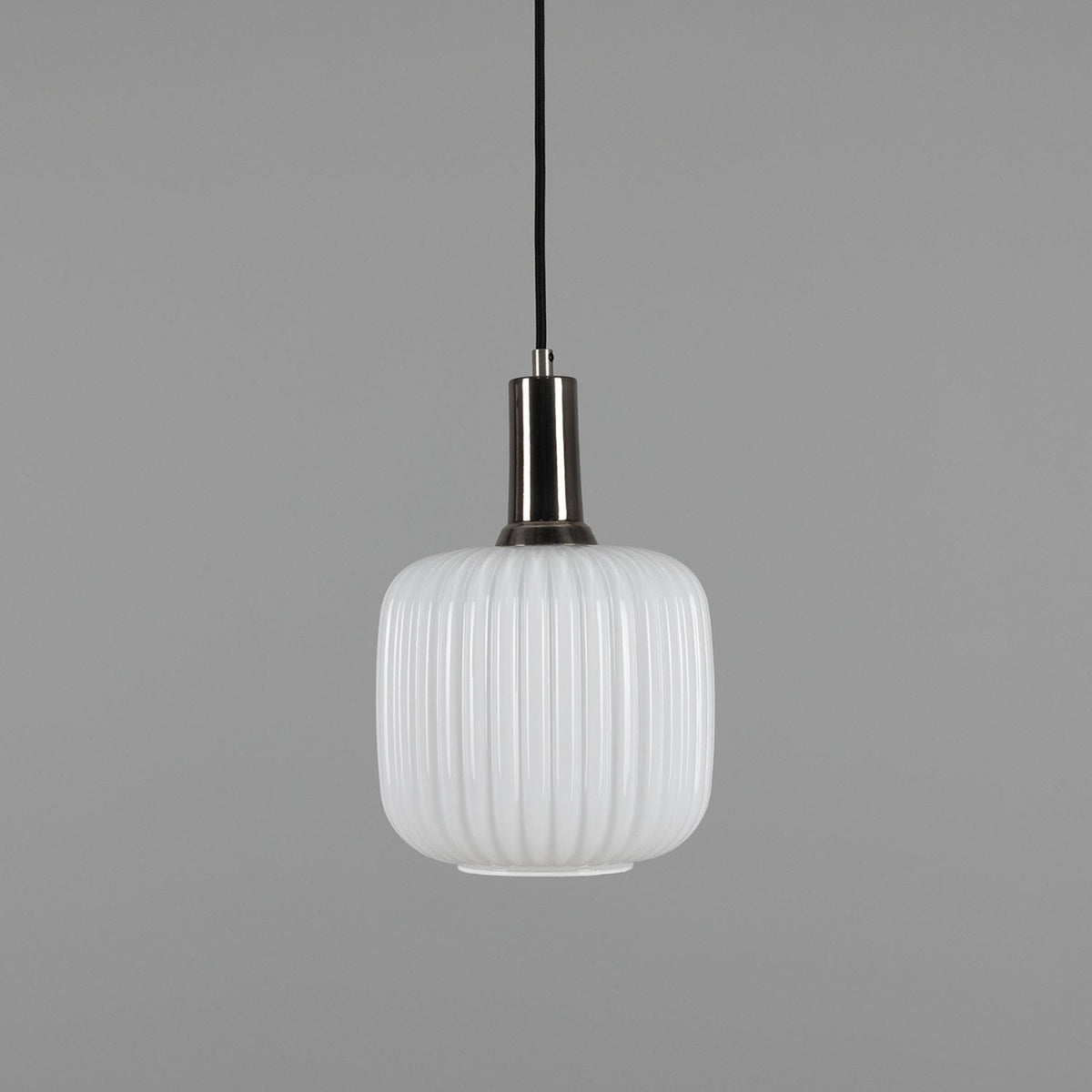 Nahla Ribbed Glass Pendant Light