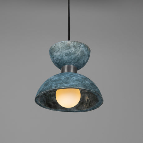 Nakaii Ceramic Pendant Light - Blue Earth
