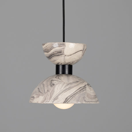 Nakaii Ceramic Pendant Light - Marbled