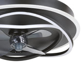 Namori Ceiling Fan with Light - Black
