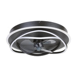 Namori Ceiling Fan with Light - Black
