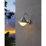 Nasvanne Outdoor Wall Light - Stainless Steel