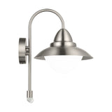 Nasvanne Outdoor Wall Light with Motion Sensor - Stainless Steel