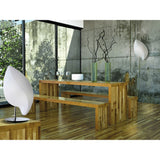 Natura Small 2 Light Table Lamp - Polished Chrome/Opal White