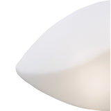 Natura 2 Light Ceiling/Wall Light - Chrome/White