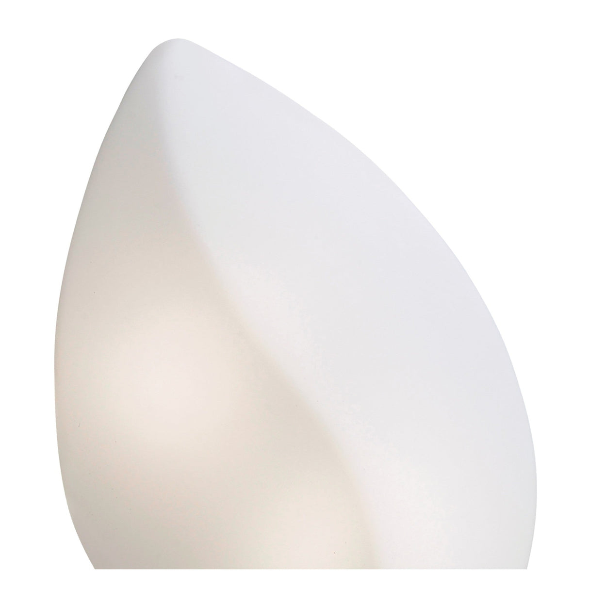 Natura Small 2 Light Outdoor Table Lamp - Polished Chrome/Opal White