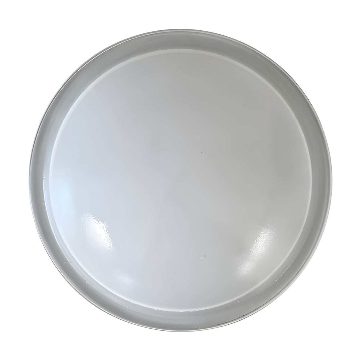 Marina Circular Bulkhead replacement frosted glass, a round milky-white diffuser disc shown face-on against a plain white background.