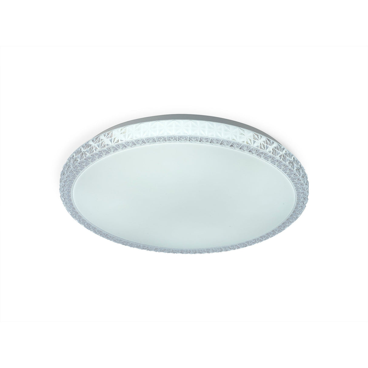 Naxos CCT Dimmable LED Flush Ceiling Light With Remote Control - White