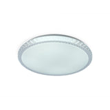 Naxos CCT Dimmable LED Flush Ceiling Light With Remote Control - White