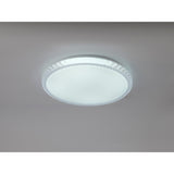 Naxos CCT Dimmable LED Flush Ceiling Light With Remote Control - White
