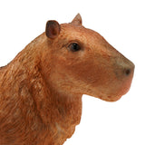 Sitting Capybara Resin Figurine 29.5cm - Brown