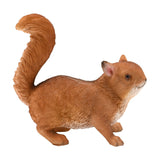Squirrel Resin Figurine with Raised Bushy Tail 15cm - Brown